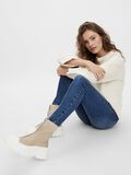 Bianco BIACLOUD ZIPPER BOOTS, Natural, highres - 92651014_Natural_008.jpg