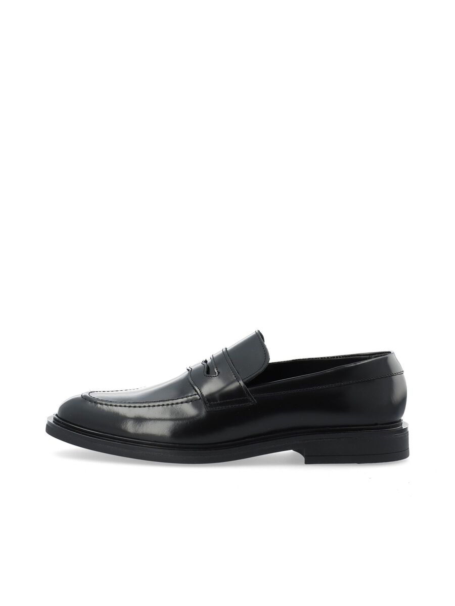 Bianco BIAFELIX LEATHER LOAFERS, Black, highres - 12520353_Black_001.jpg