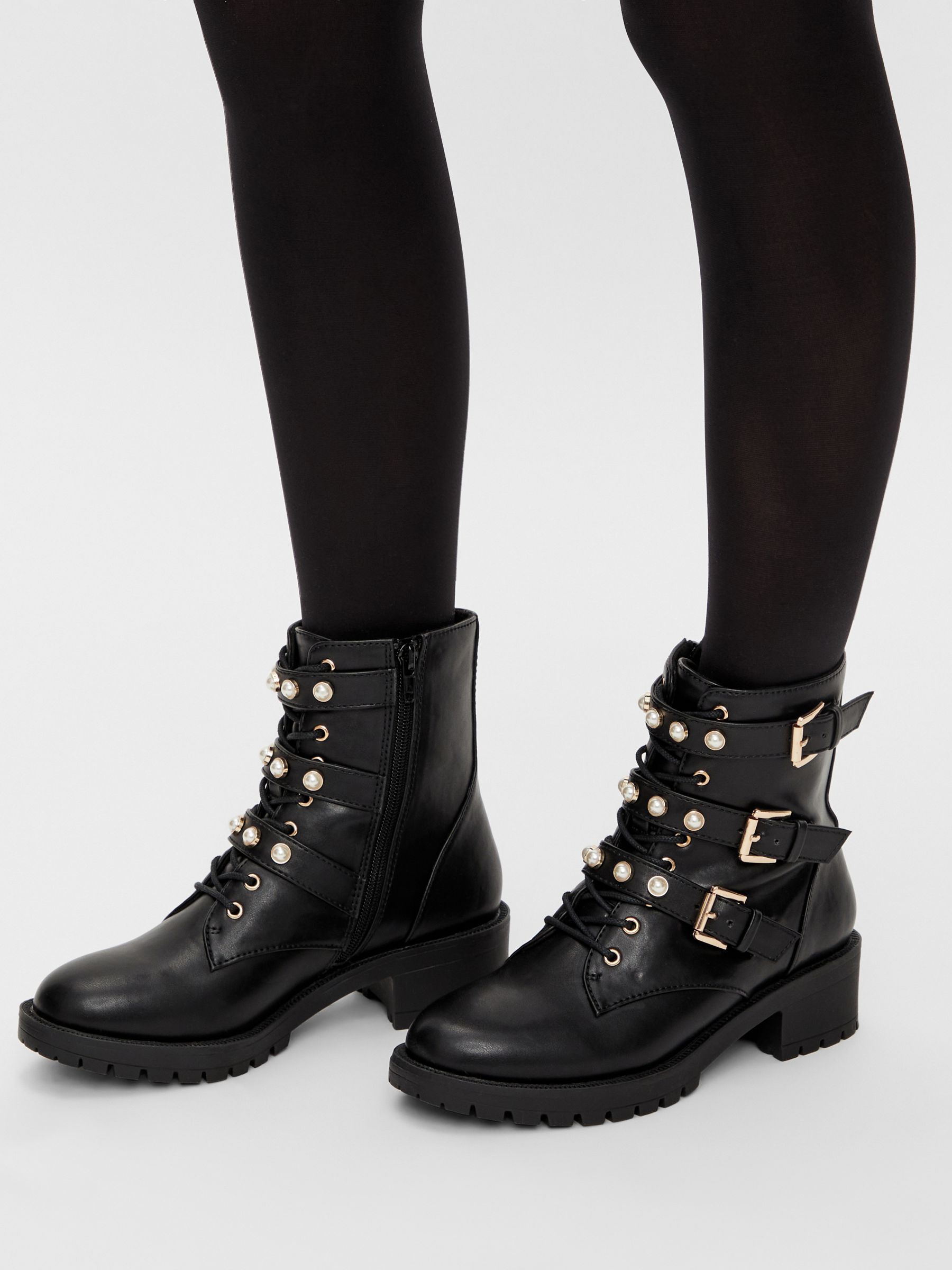 Bianco biker boots cheap