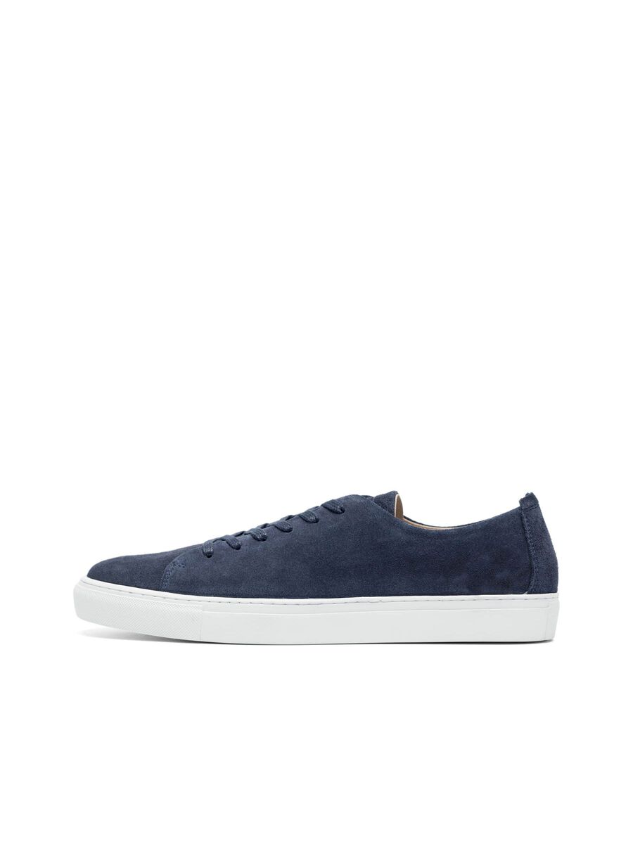 Bianco BIAAJAY LEDER SNEAKERS, Blue, highres - 96471734_Blue_001.jpg