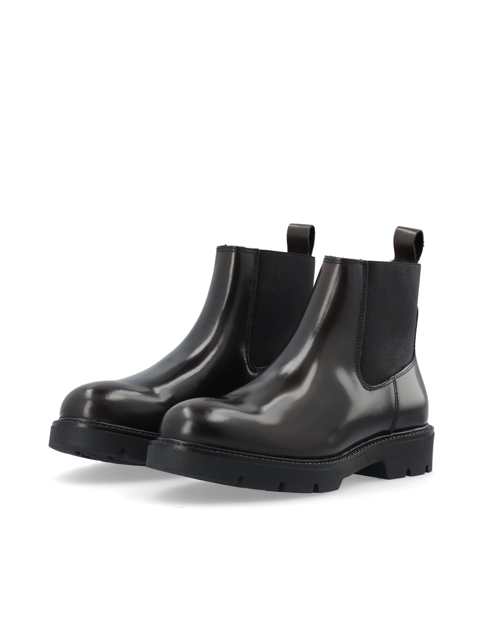 Carousel image - BIAOTHILIA CHELSEA BOOTS, Dark Brown | 3