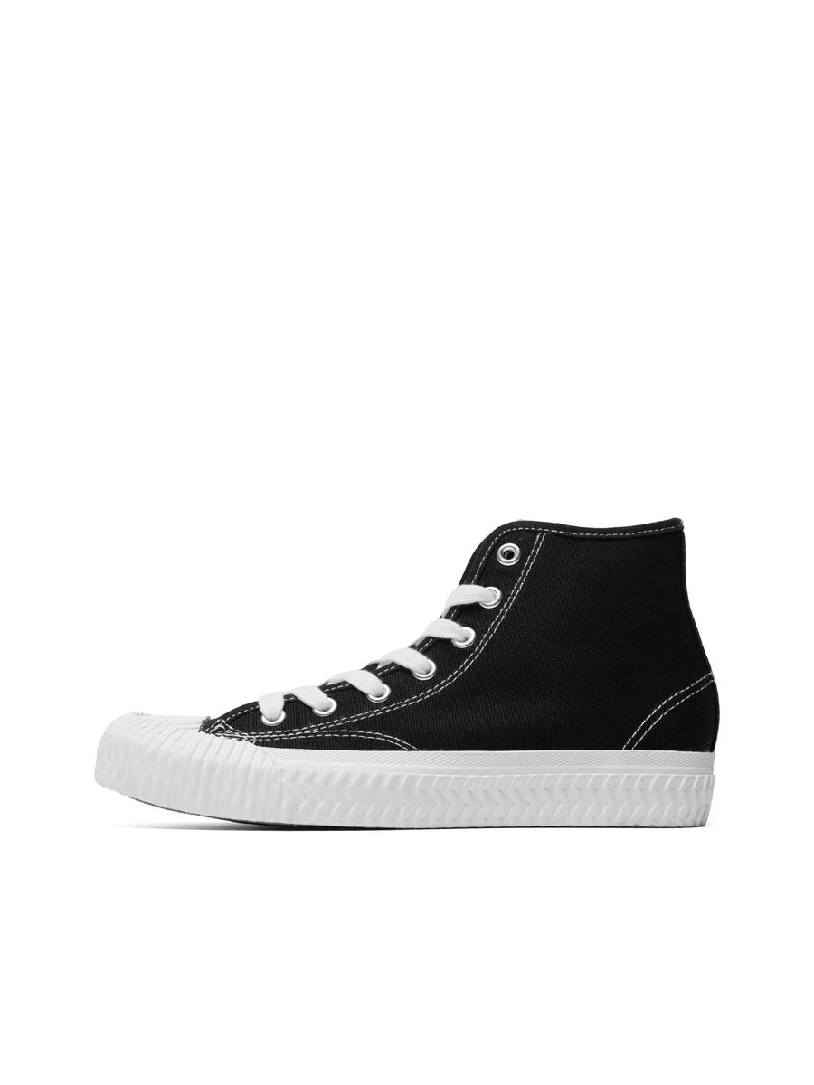 Bianco BIANINA HIGH TOP TRAINERS, Black, highres - 11560084_Black_001.jpg