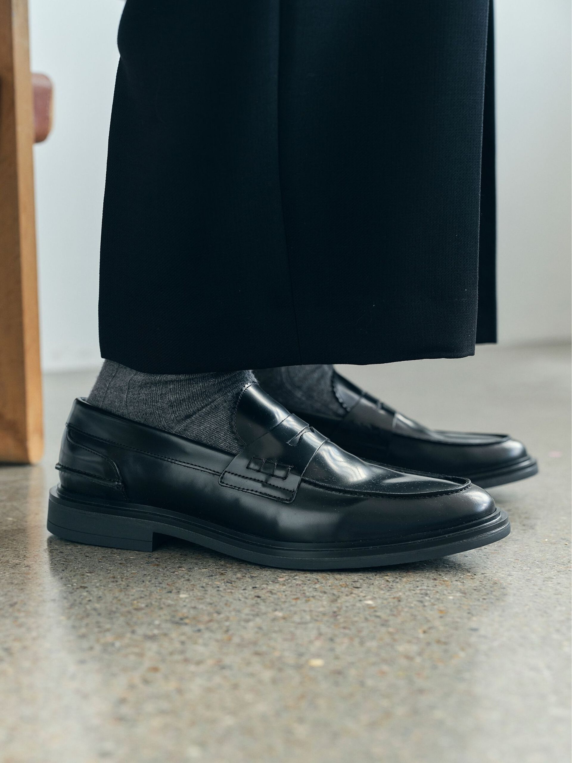 Carousel image - BIAFELIX PENNY LOAFERS, Black | 5