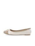 Product image thumbnail - BIACELINE BALLET FLATS, Off White Nougat | 1