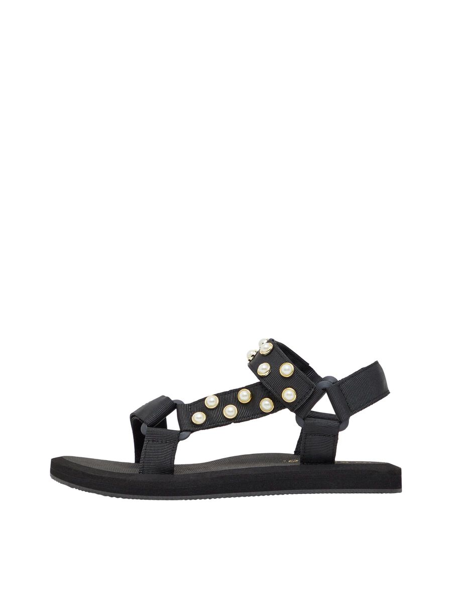 Bianco BIADENI STRAP SANDALS, Black 4, highres - 92050875_Black4_001.jpg