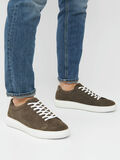 Bianco SNEAKERS IN PELLE SCAMOSCIATA, Olive, highres - 12640001_Olive_008.jpg