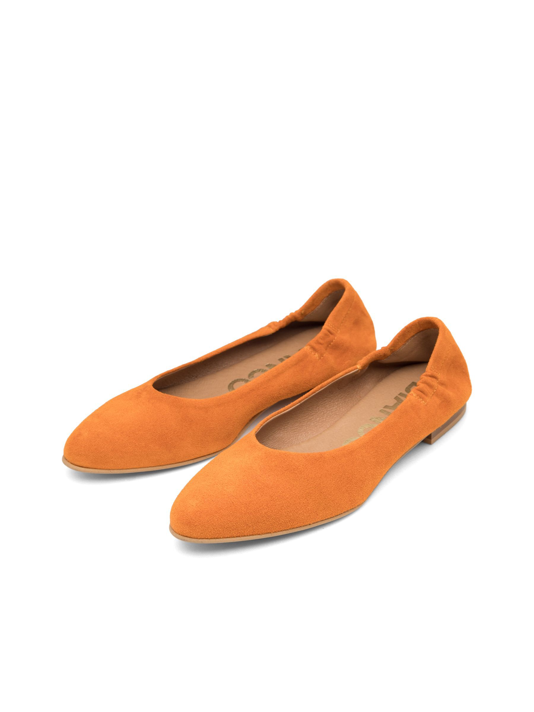 Orange BIATRACEY BALLET FLATS Bianco