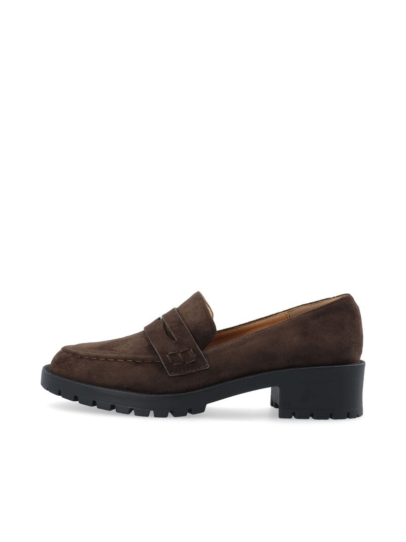 Biapearl Chunky Tread Penny Loafers