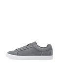 Bianco SNEAKERS IN PELLE SCAMOSCIATA, Grey, highres - 12640487_Grey_001.jpg