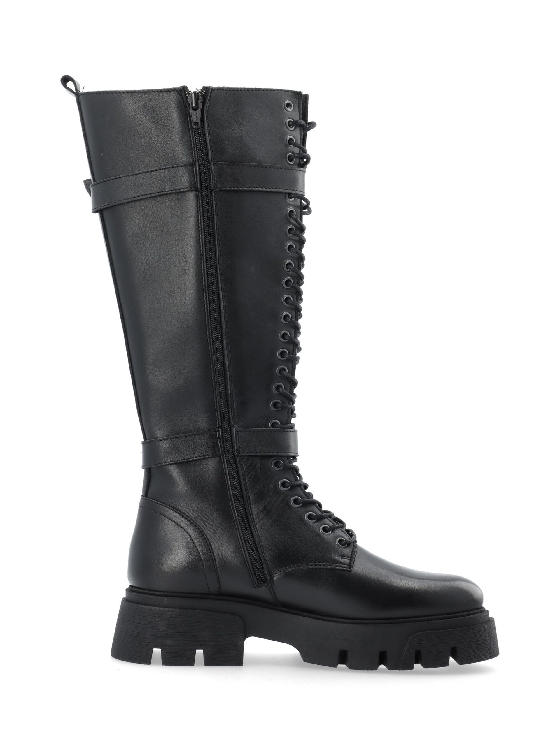 Carousel image - BIAMIA LACE-UP BOOTS, Black | 2