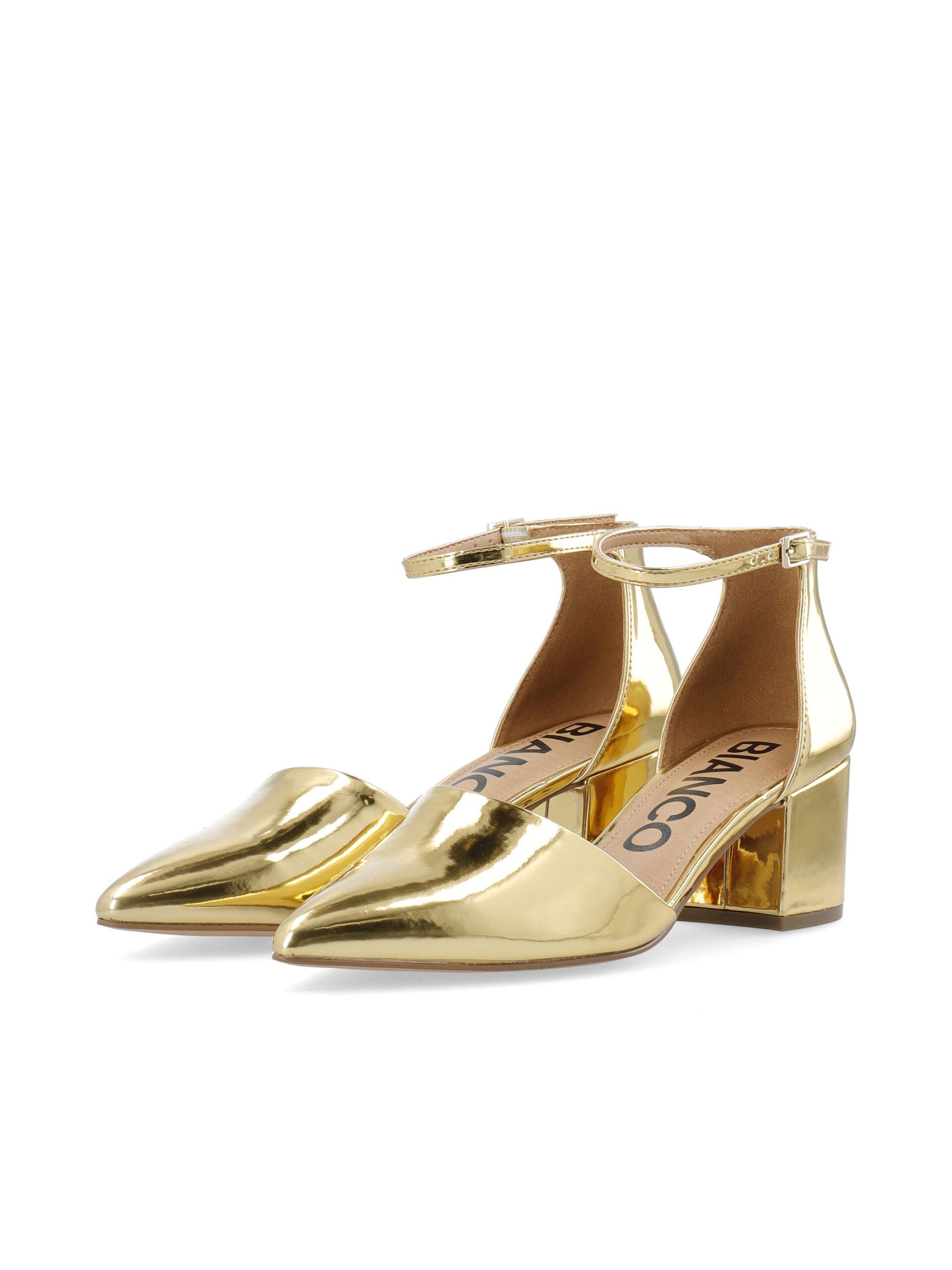 Carousel image - BIADEVIDED PUMPS, Gold | 4