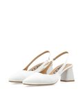 thumbnail Biamaralyn satin slingbacks, colour: white, product.image.perspective.