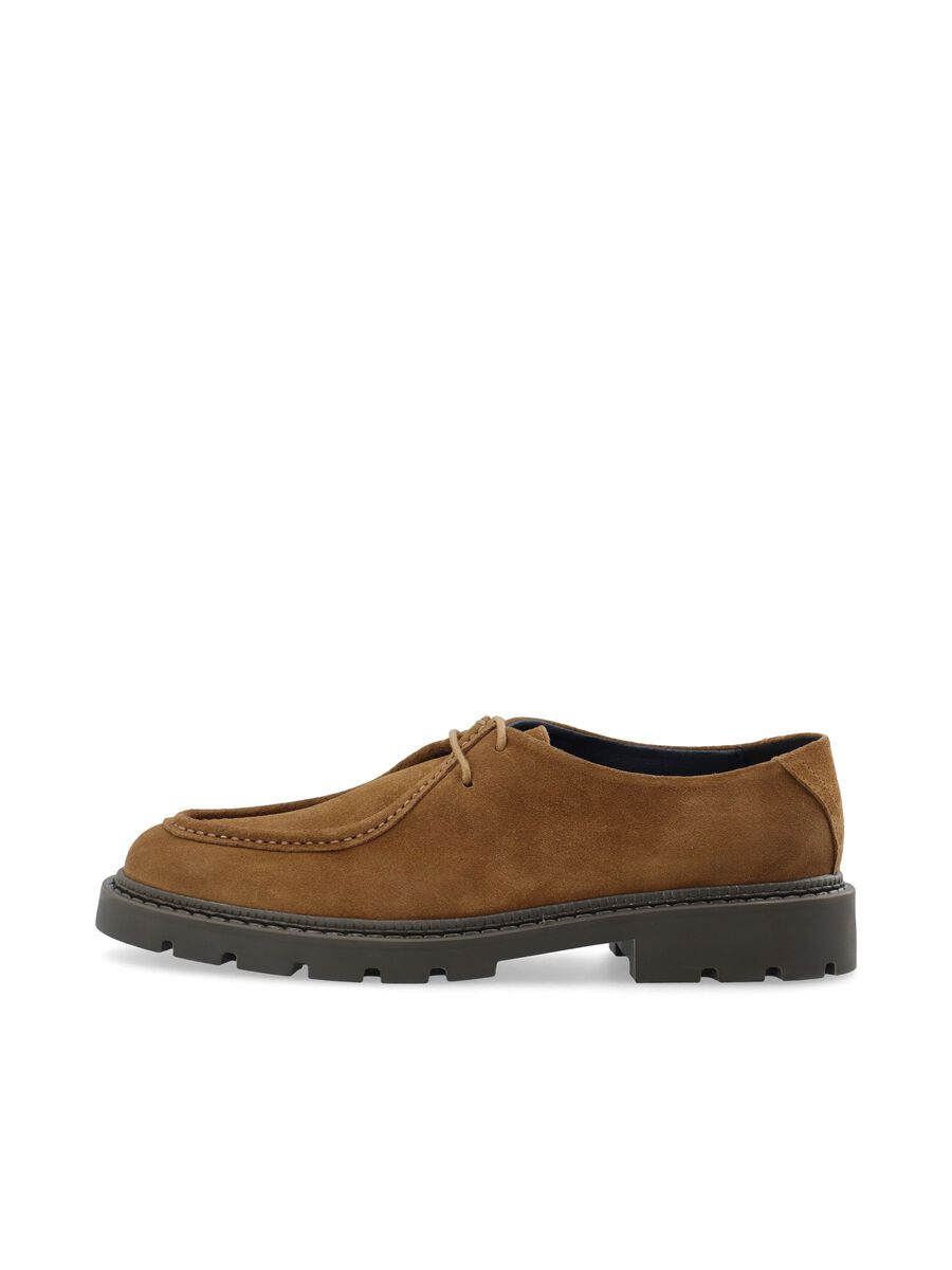 Product tile image BIAJEFF MOC-TOE SHOES, Tan 12520580_Tan