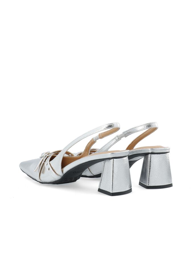 Carousel image - BIAMARALYN SLINGBACKS, Silver | 5