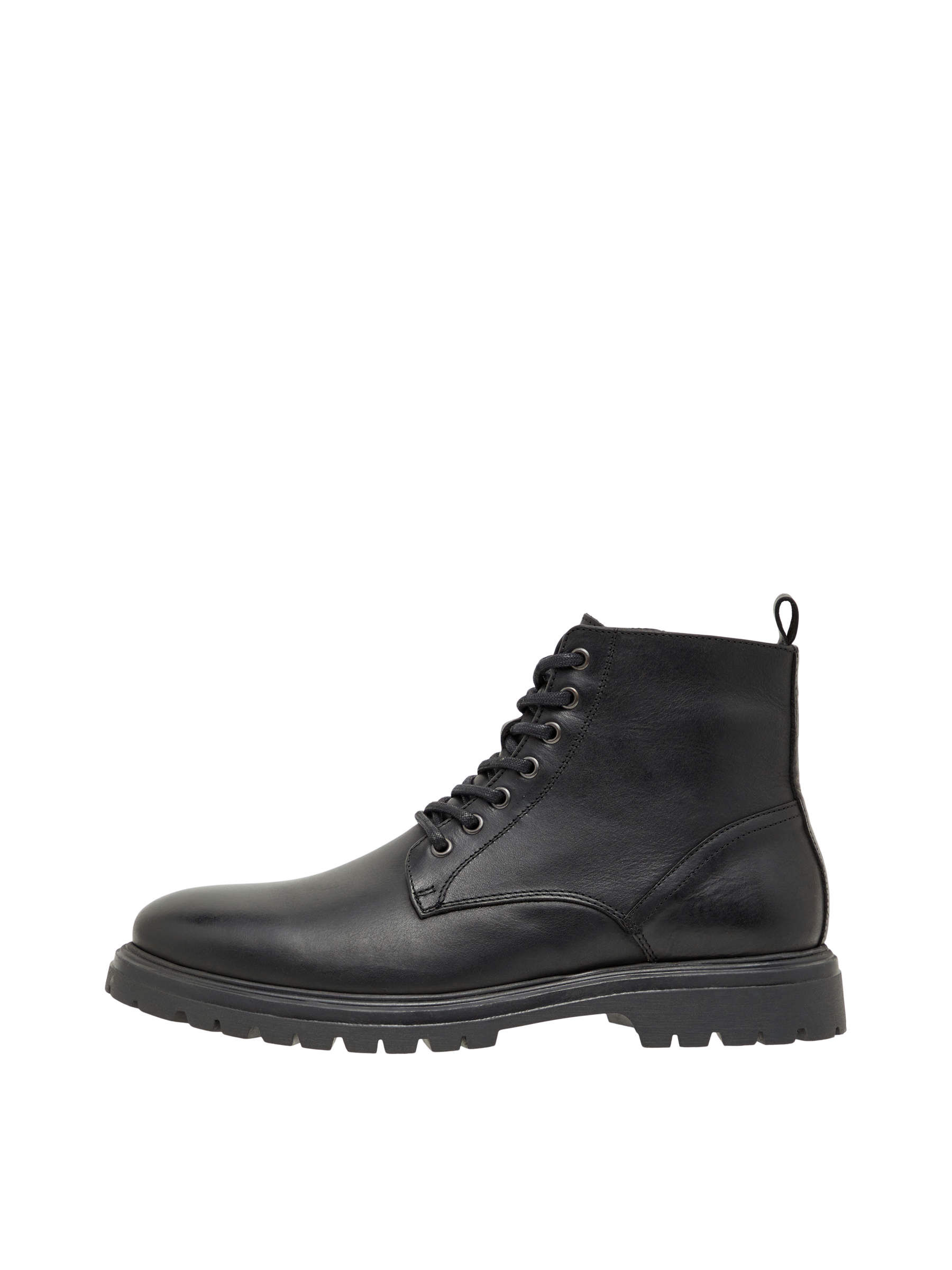 Bianco laced discount up boot