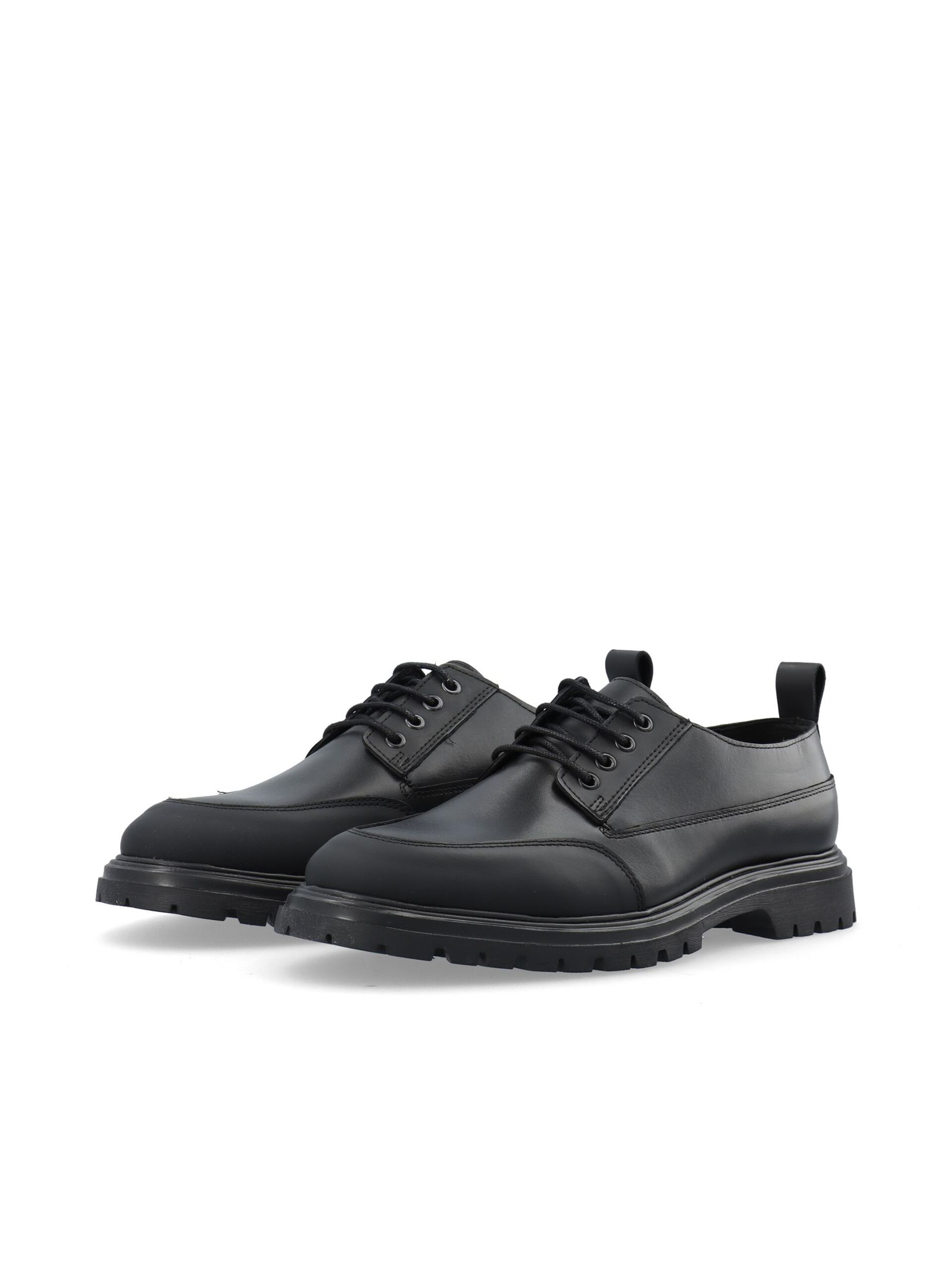 Carousel image - BIAGIL LEATHER LOAFERS, Black | 3