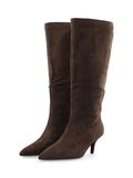 Product image thumbnail 3 BIATYRA SOFT SUEDE KNEE-HIGH BOOTS, Brown