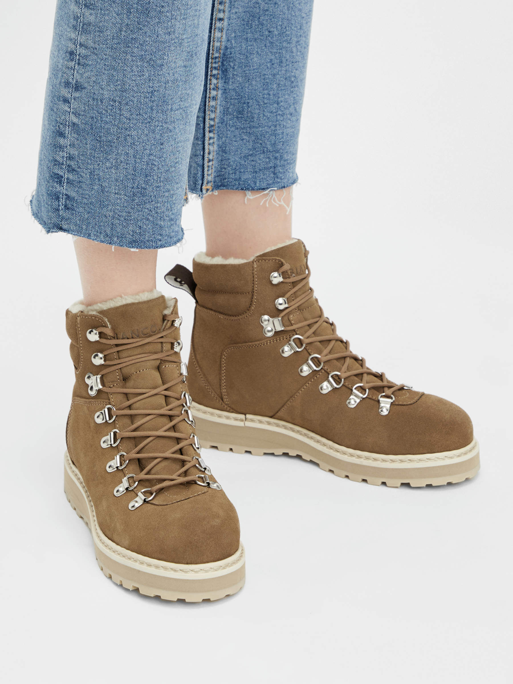 Biagaby hiking boots Bianco