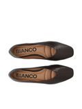 Product image thumbnail 4 BIAROSI SQUARE TOE BALLET FLATS, Brown
