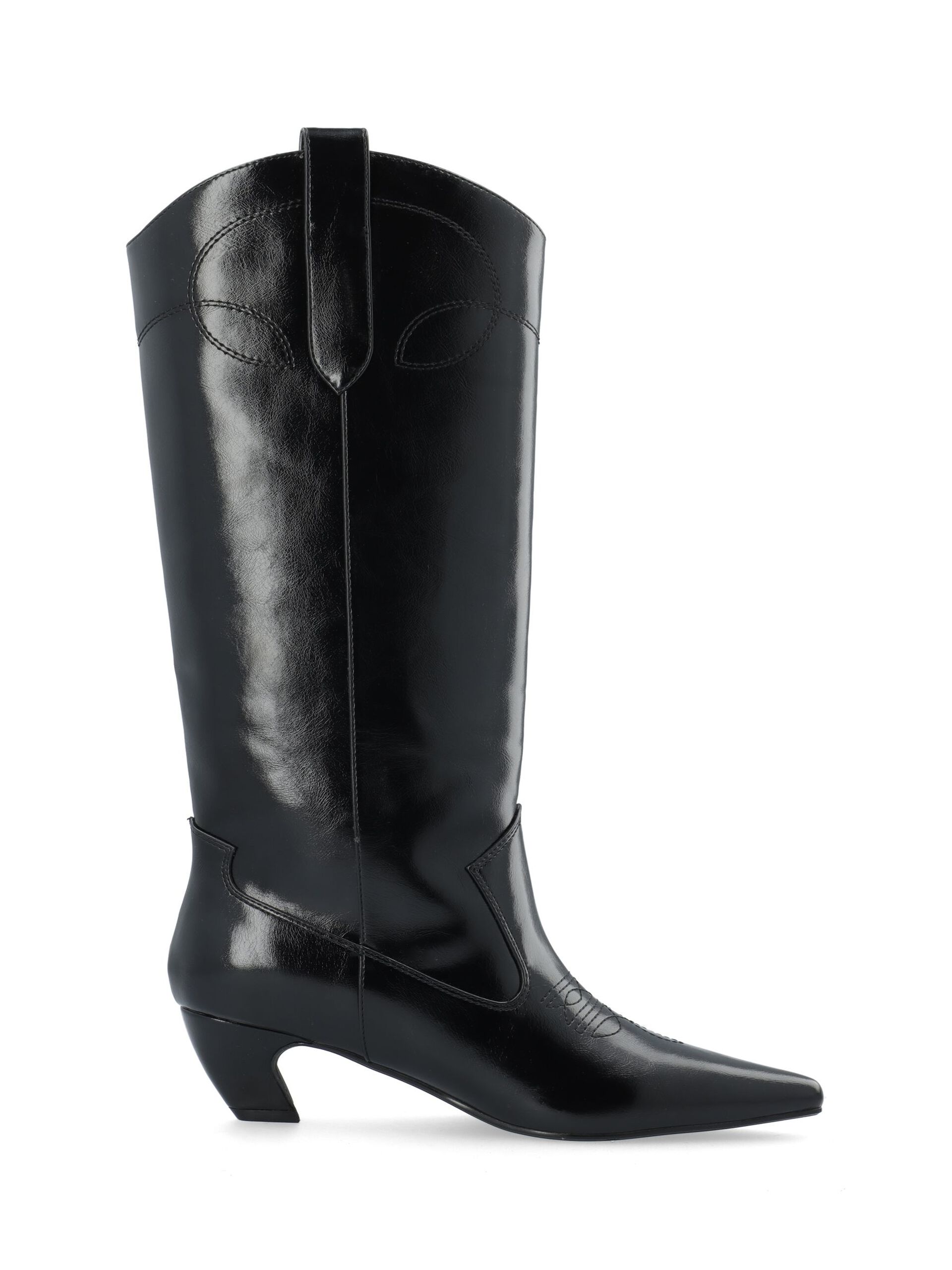 Carousel image - BIABALEY WESTERNSTØVLER, Black | 2