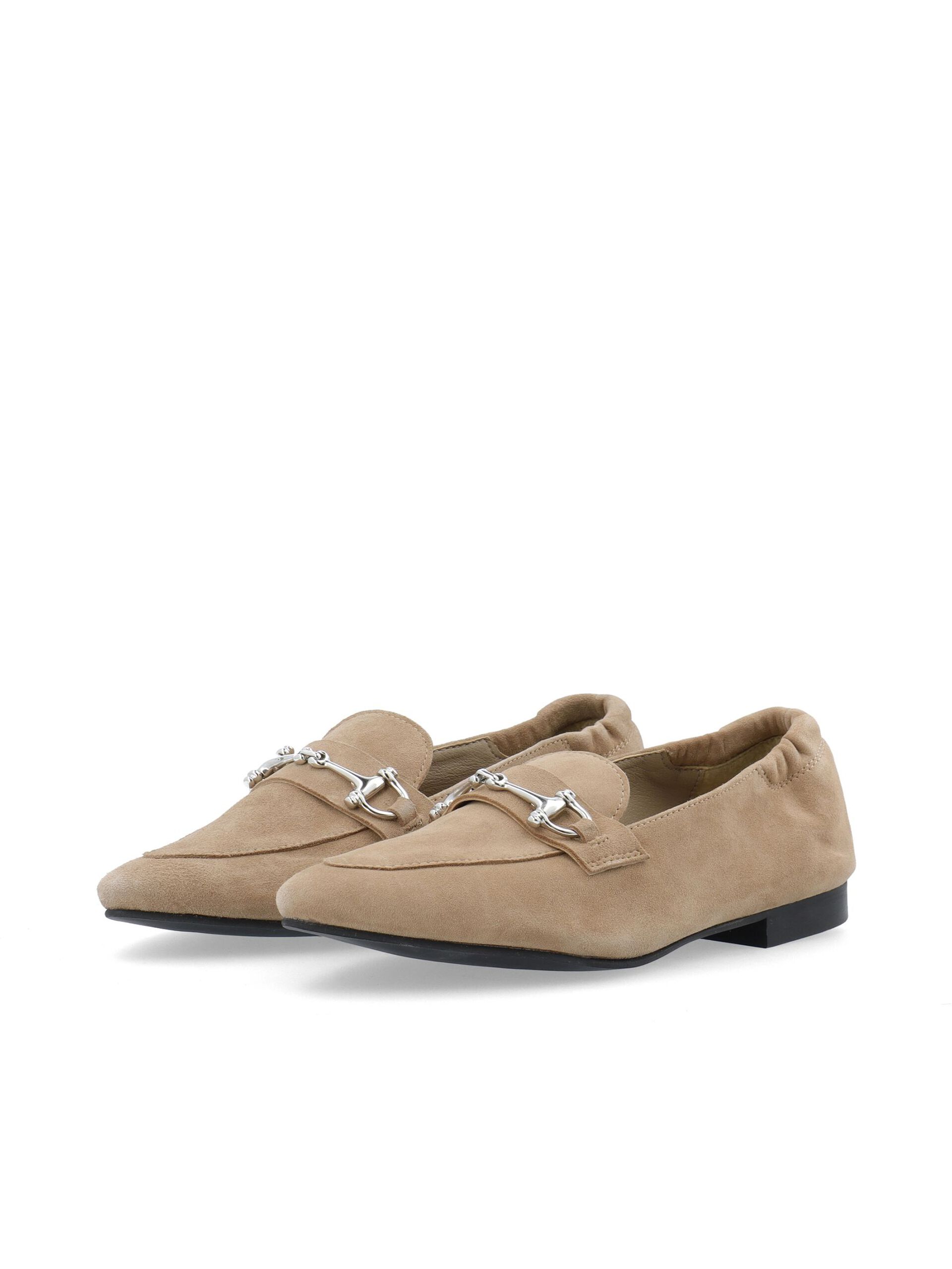 Carousel image - BIATRACEY SUEDE LOAFERS, Nougat | 3