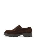 Product image thumbnail - BIALEO MOC-TOE SHOES, Brown | 1