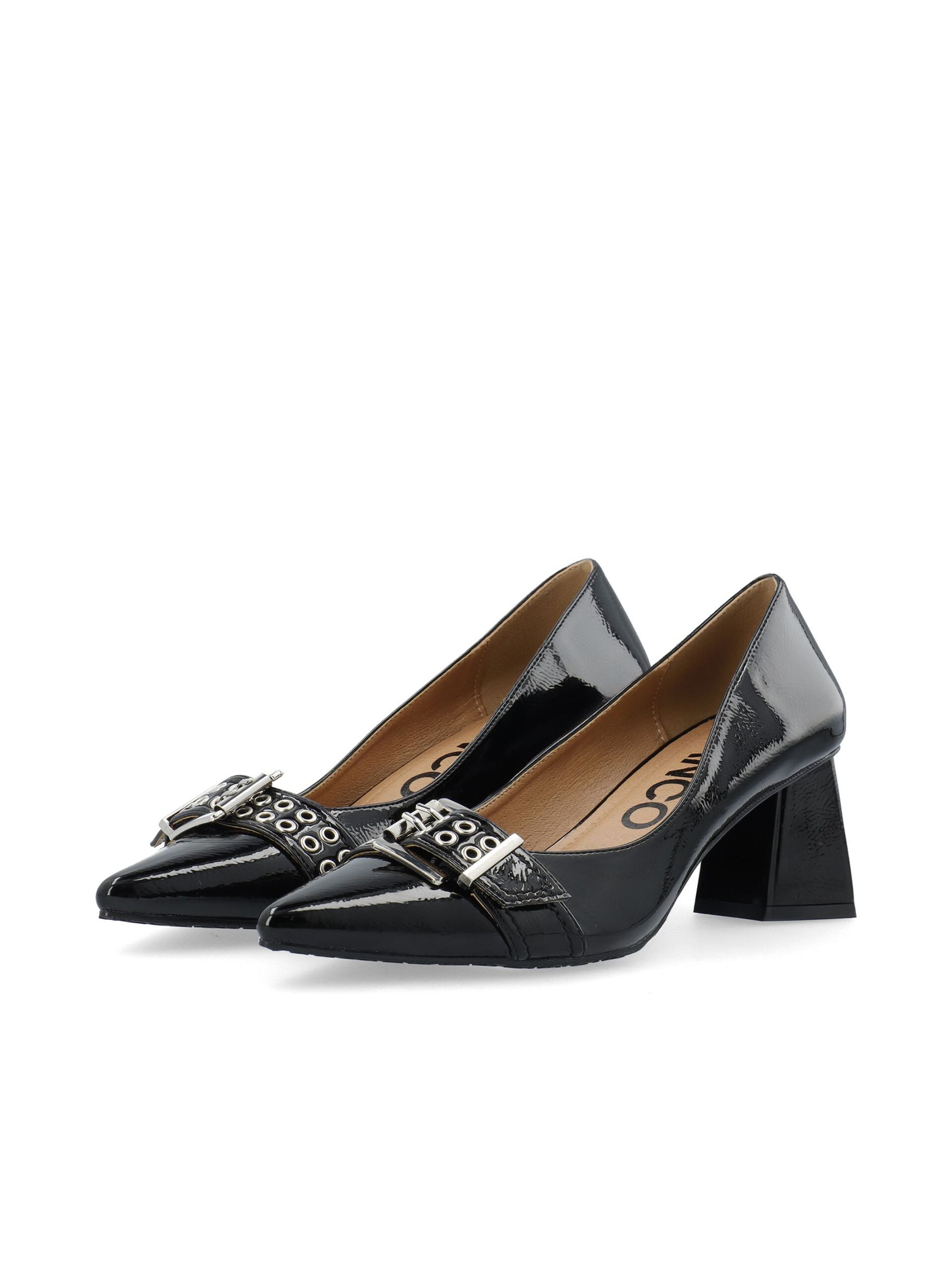 Carousel image - BIAMARALYN PUMPS, BlackPatent | 3