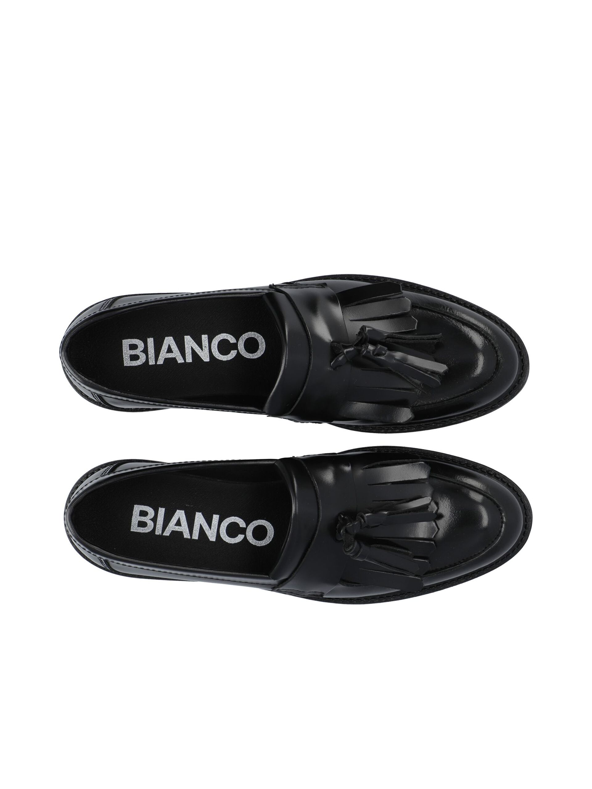 Carousel image - BIAOTHILIA LEATHER LOAFERS, Black | 5