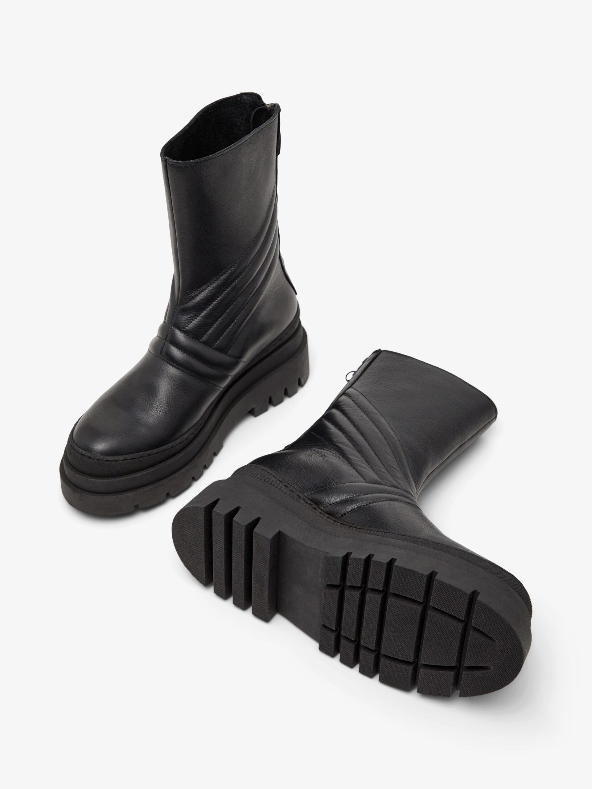 Carousel image - BIADEMA ZIPPED BOOTS, Black | 4