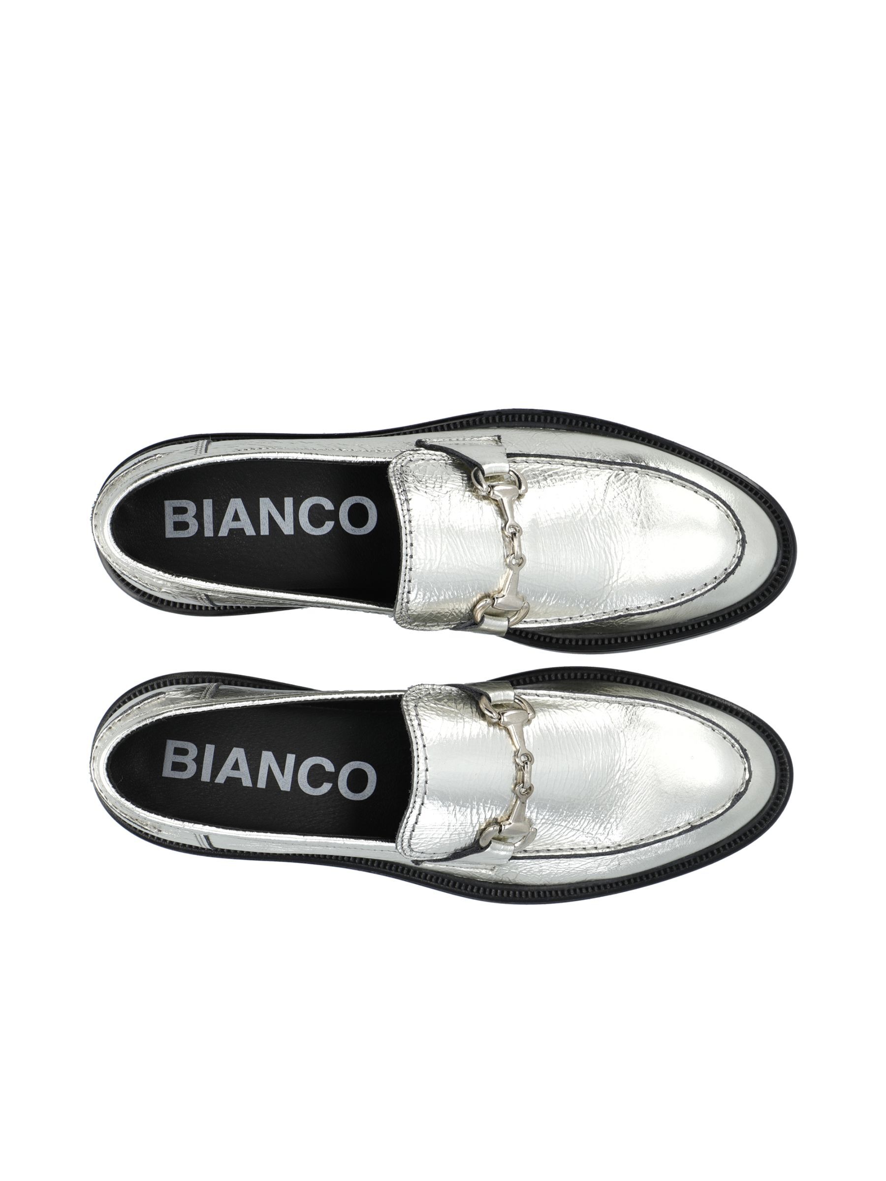Black and silver loafers discount