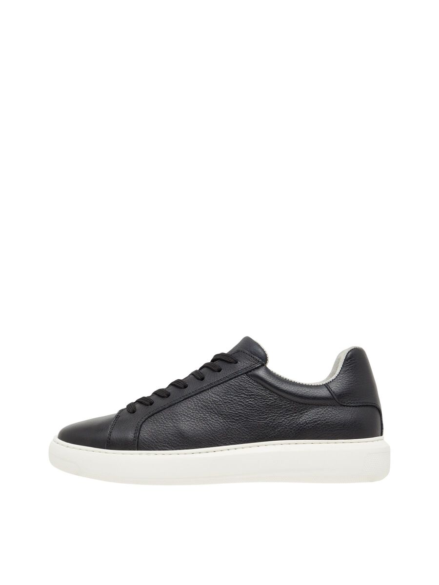 Bianco BIAKING LEATHER SNEAKERS, Black6, highres - 96471924_Black6_001.jpg