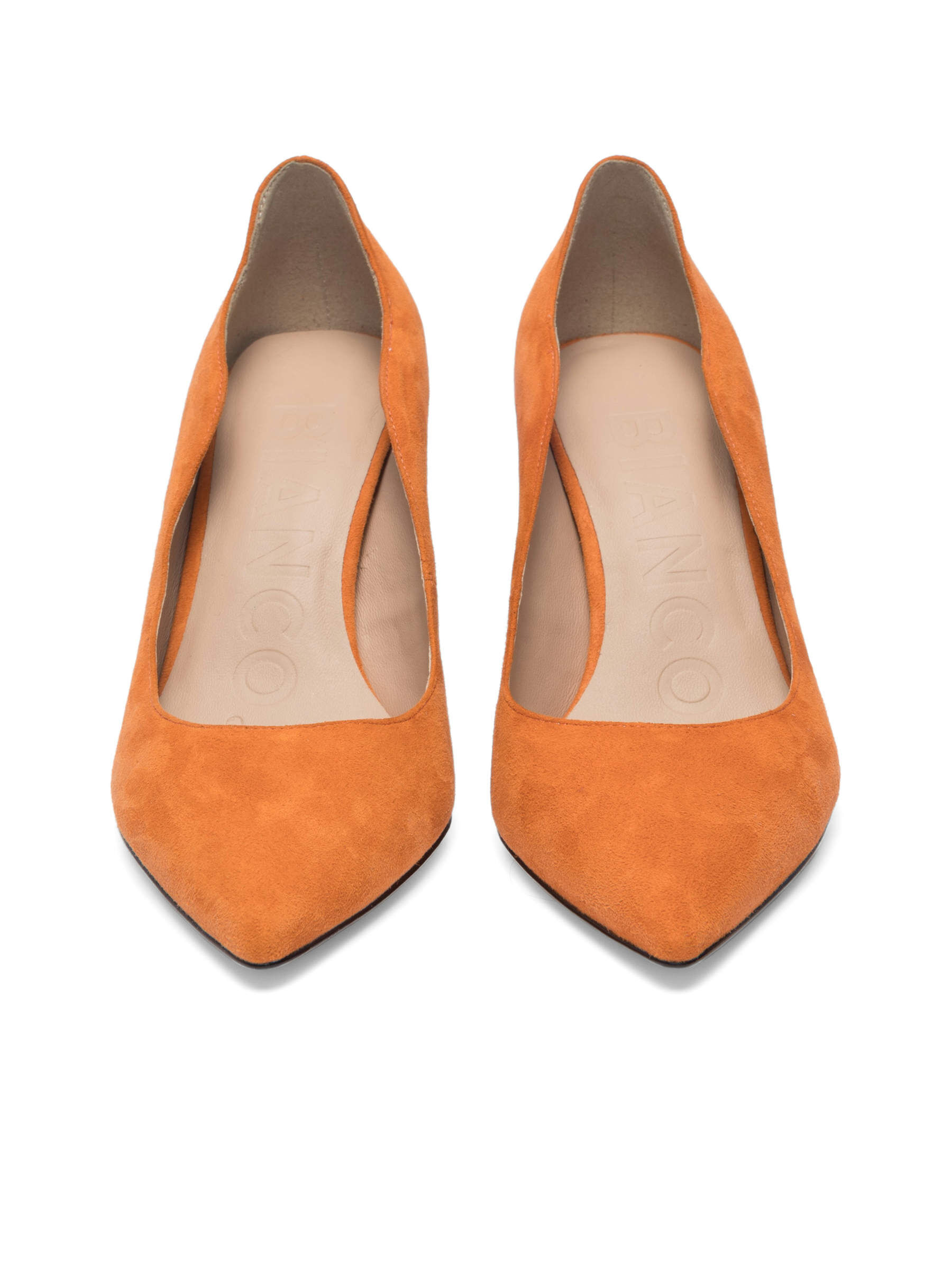 Womens outlet orange pumps