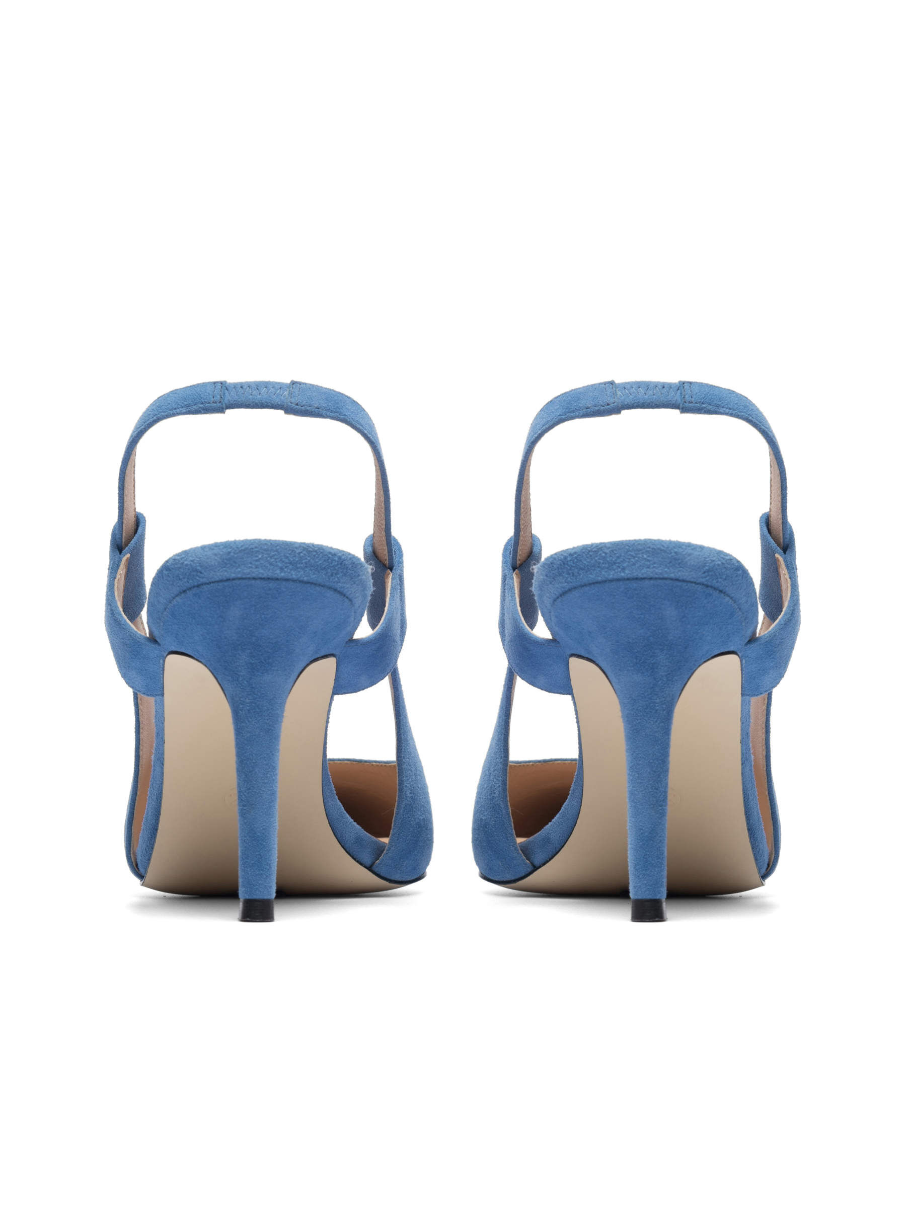 Blue BIACHIC SLINGBACKS Bianco