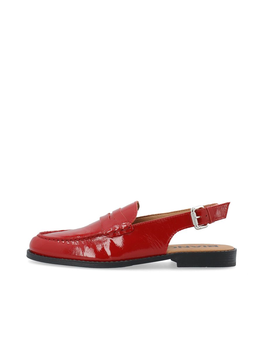 Bianco BIAPOP LEATHER LOAFERS, Red, highres - 11251694_Red_001.jpg