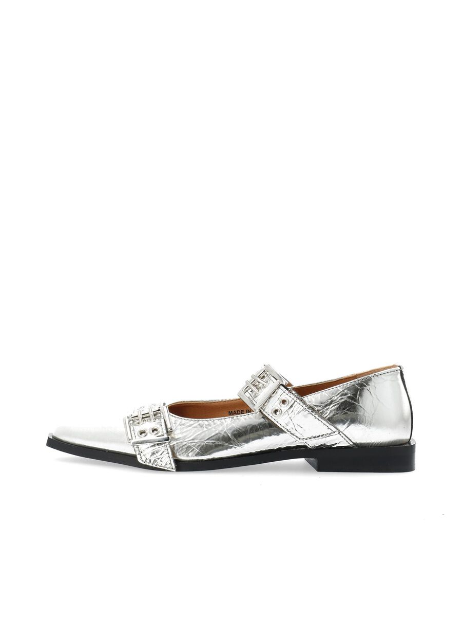 Bianco BIAVICTORIA BALLET FLATS, Silver, highres - 11251944_Silver_001.jpg