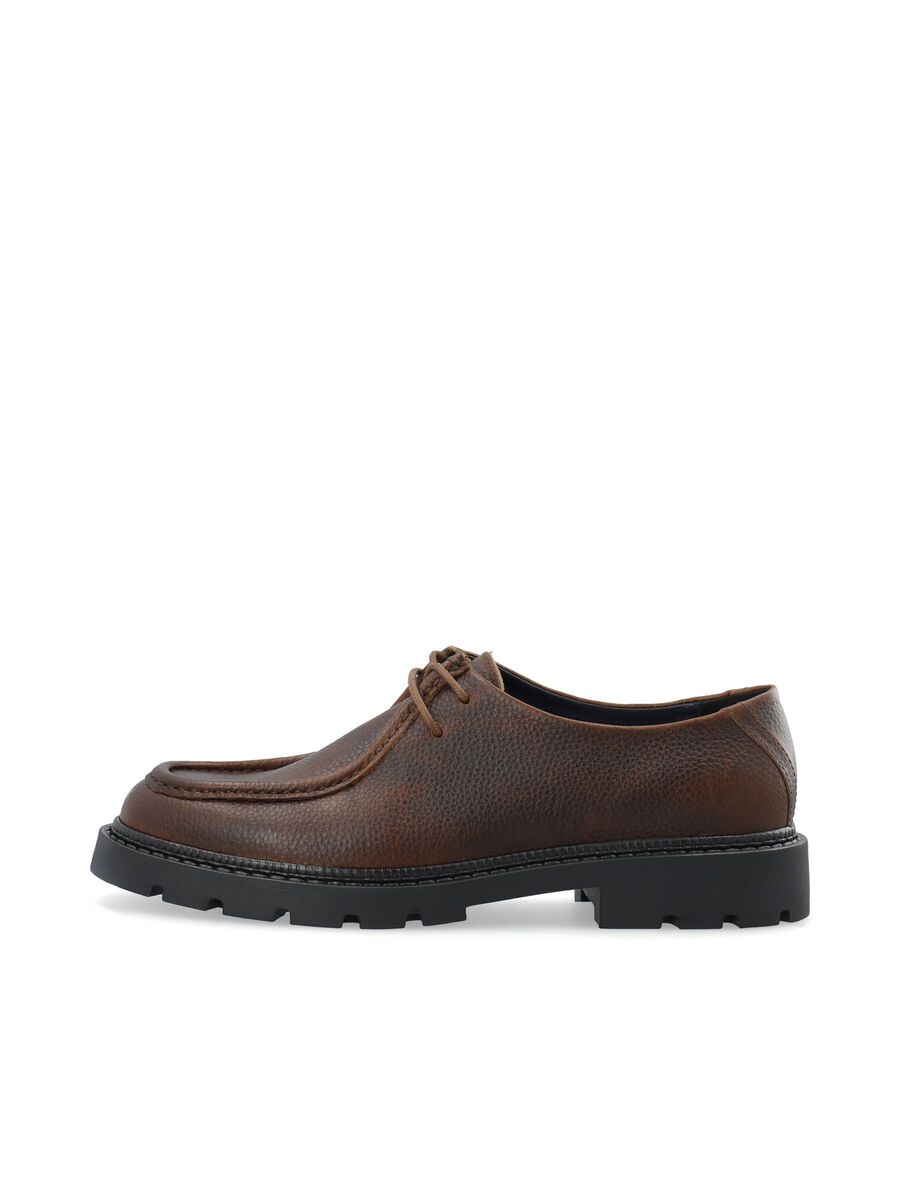 Product tile image BIAJEFF MOC-TOE SHOES, Tan 12520516_Tan