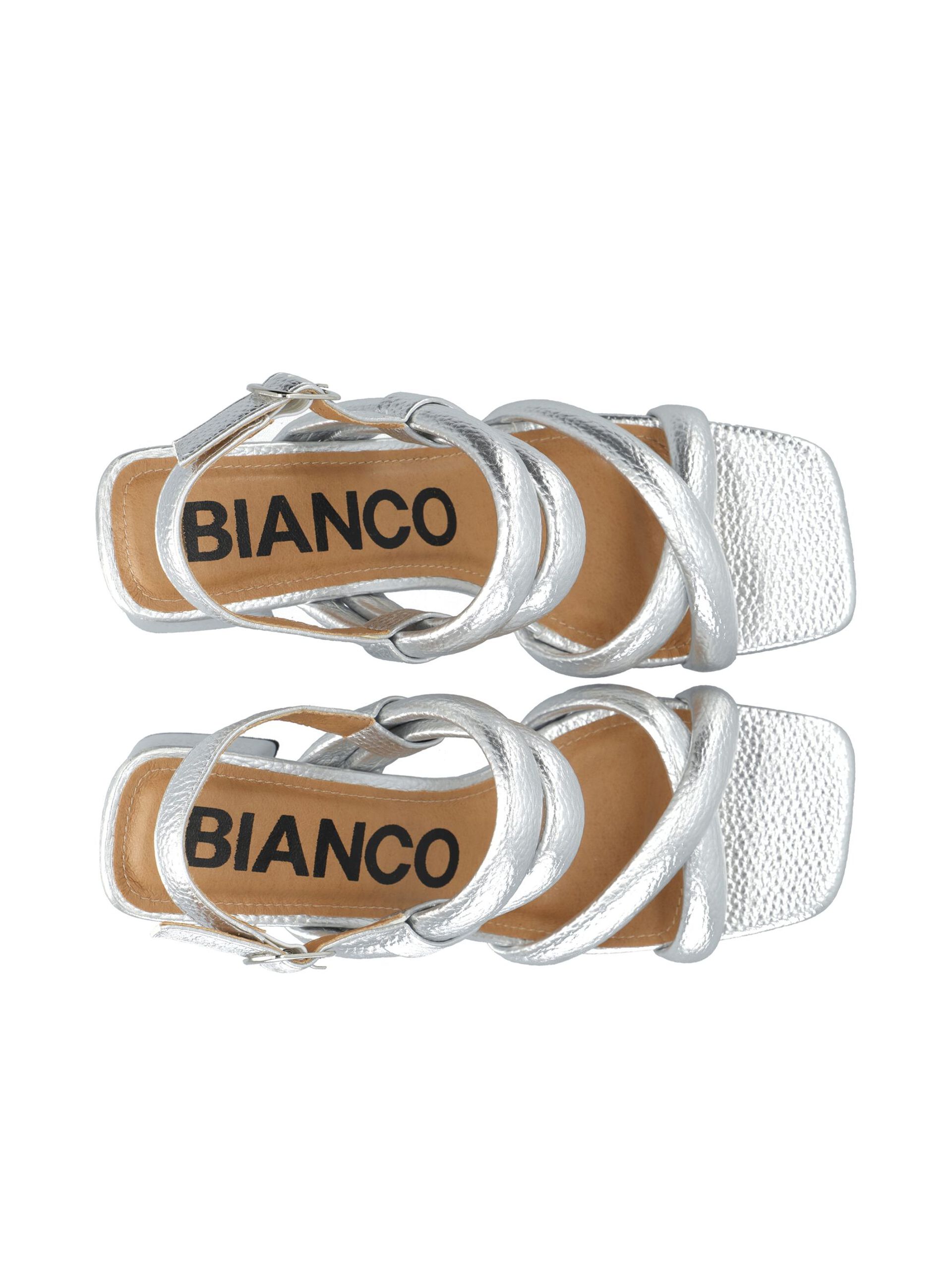 Carousel image - BIAJOYCE STRAP SANDALS, Silver | 4