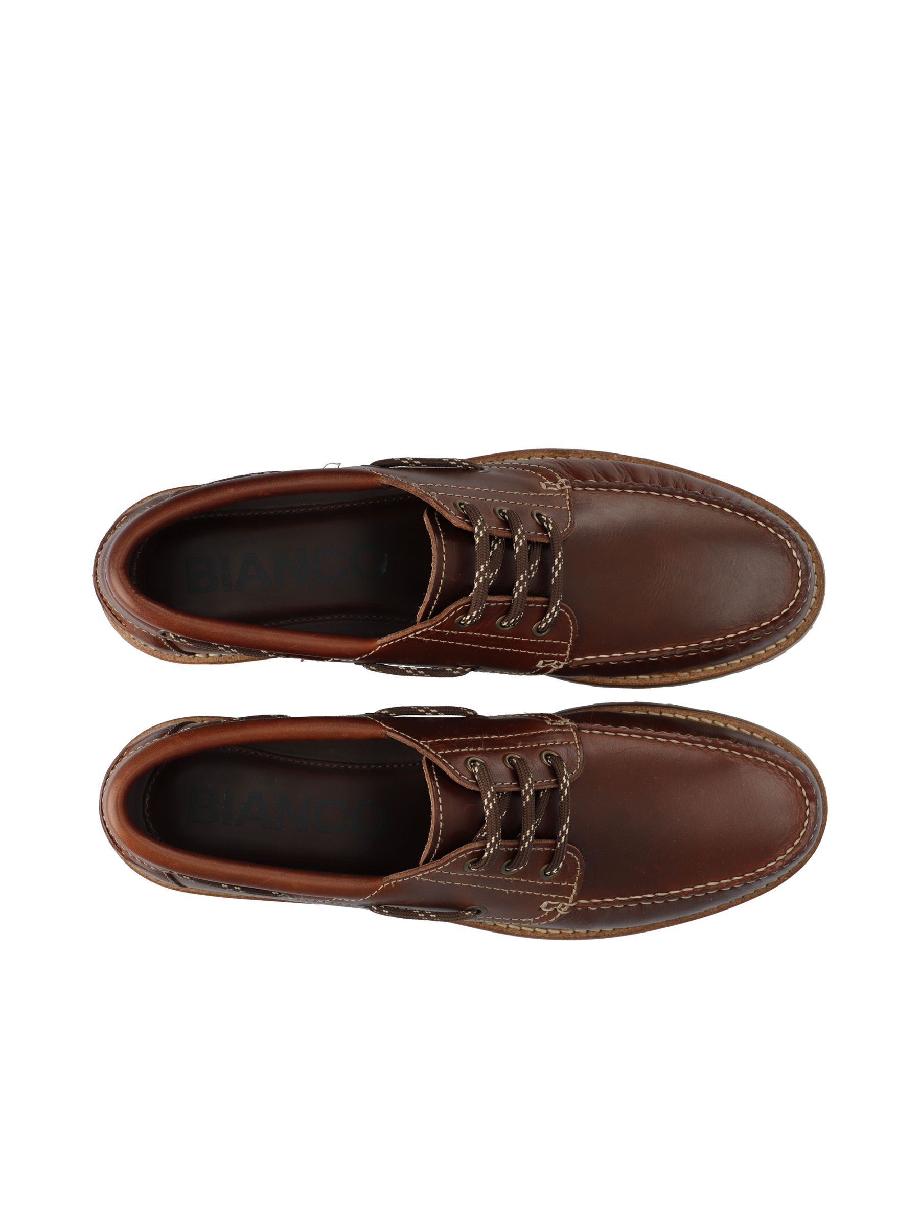 Biathomas boat shoes Bianco