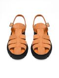 Bianco BIAFABIANA SANDALS, Orange, highres - 11200300_Orange_005.jpg