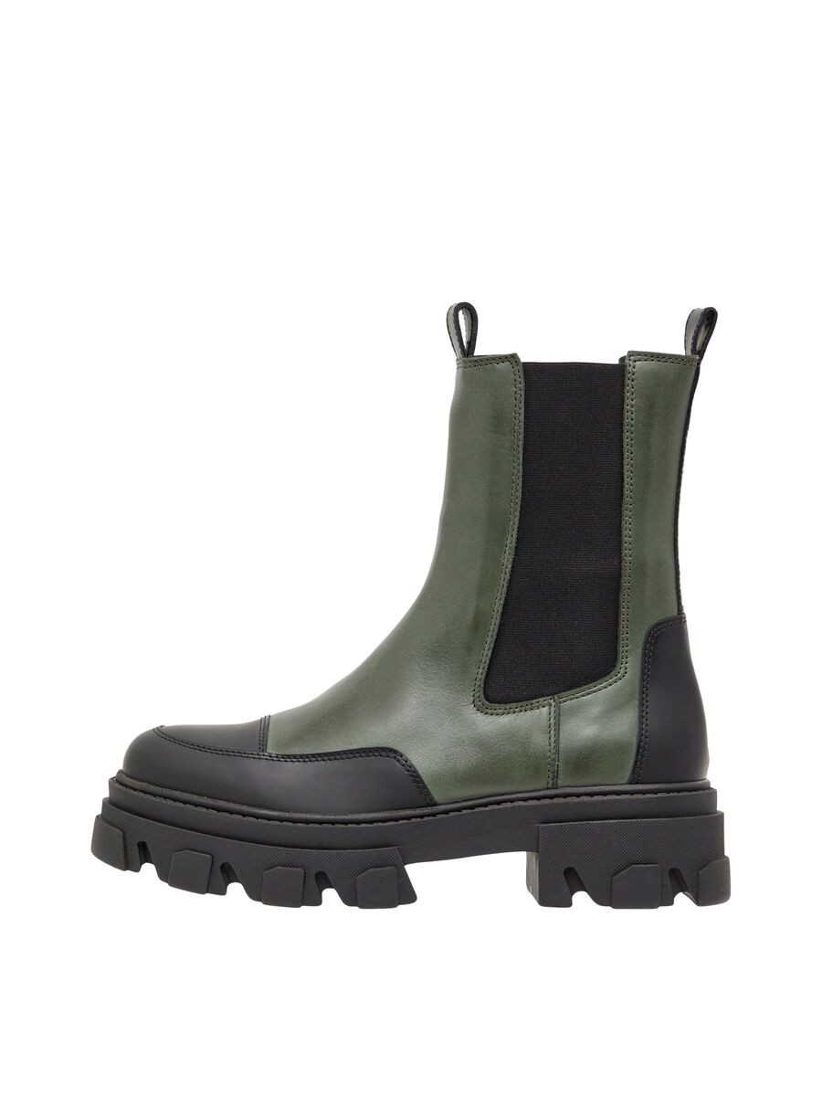 Bianco BIAGINNY CHELSEA BOOTS, Olive Black, highres - 92651219_OliveBlack_001.jpg