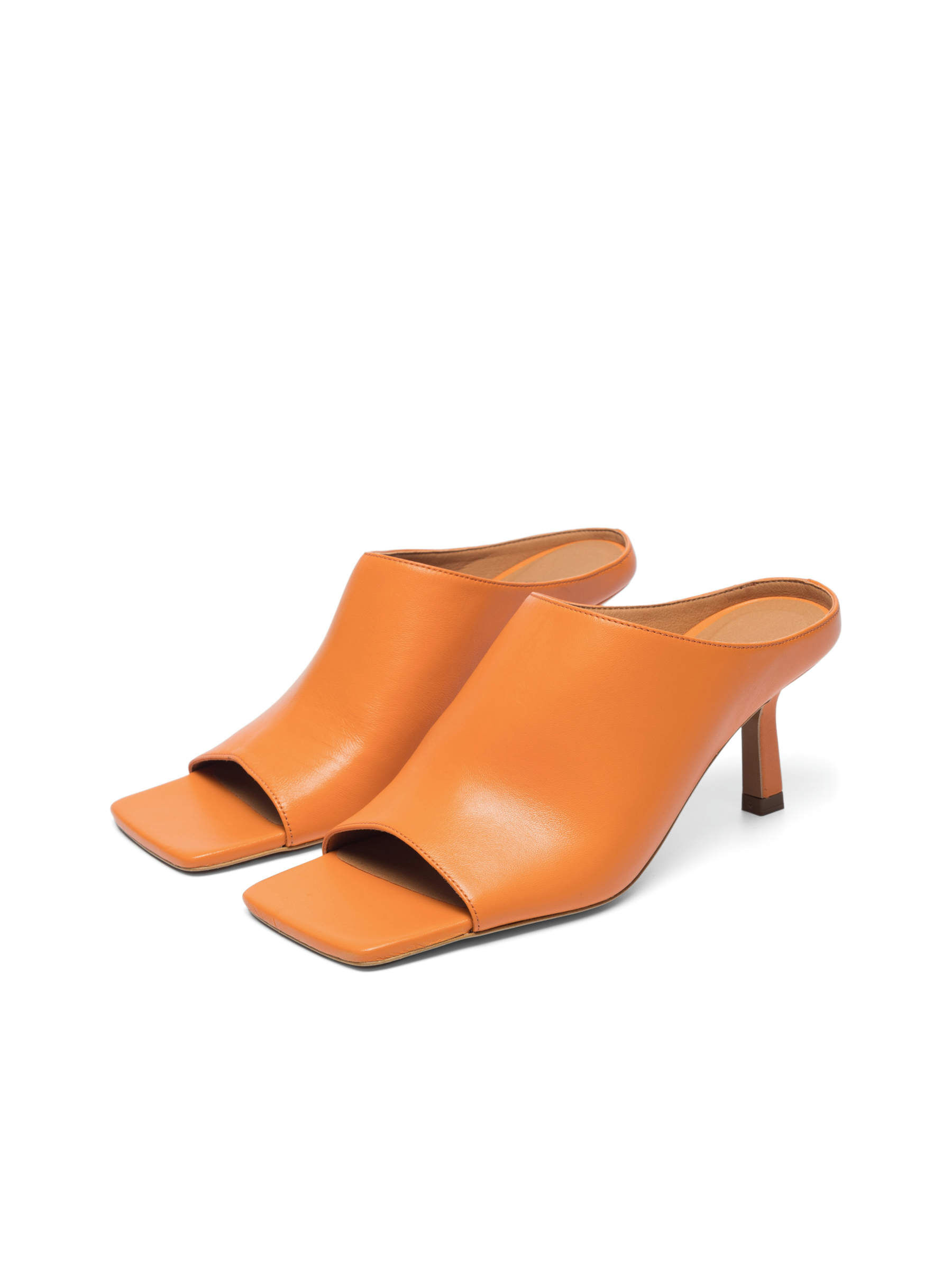 Orange BIAELLA MULES Bianco