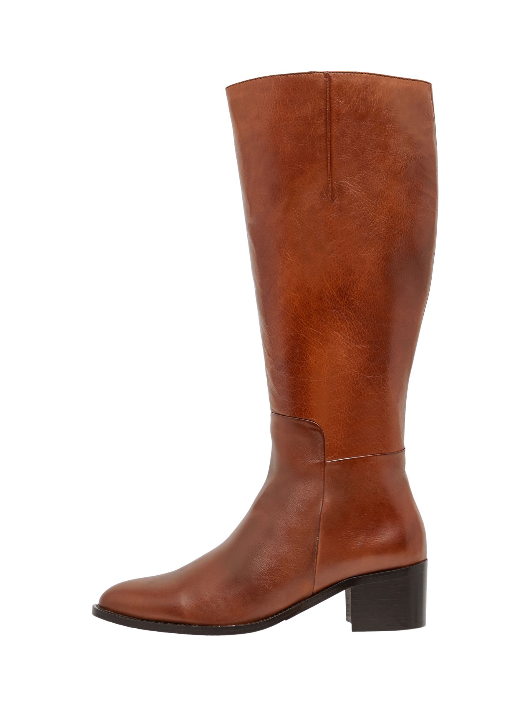 Biacarol extra wide long boots Bianco