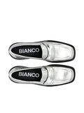 Bianco BIASOFIE LEATHER LOAFERS, Silver, highres - 11251308_Silver_005.jpg