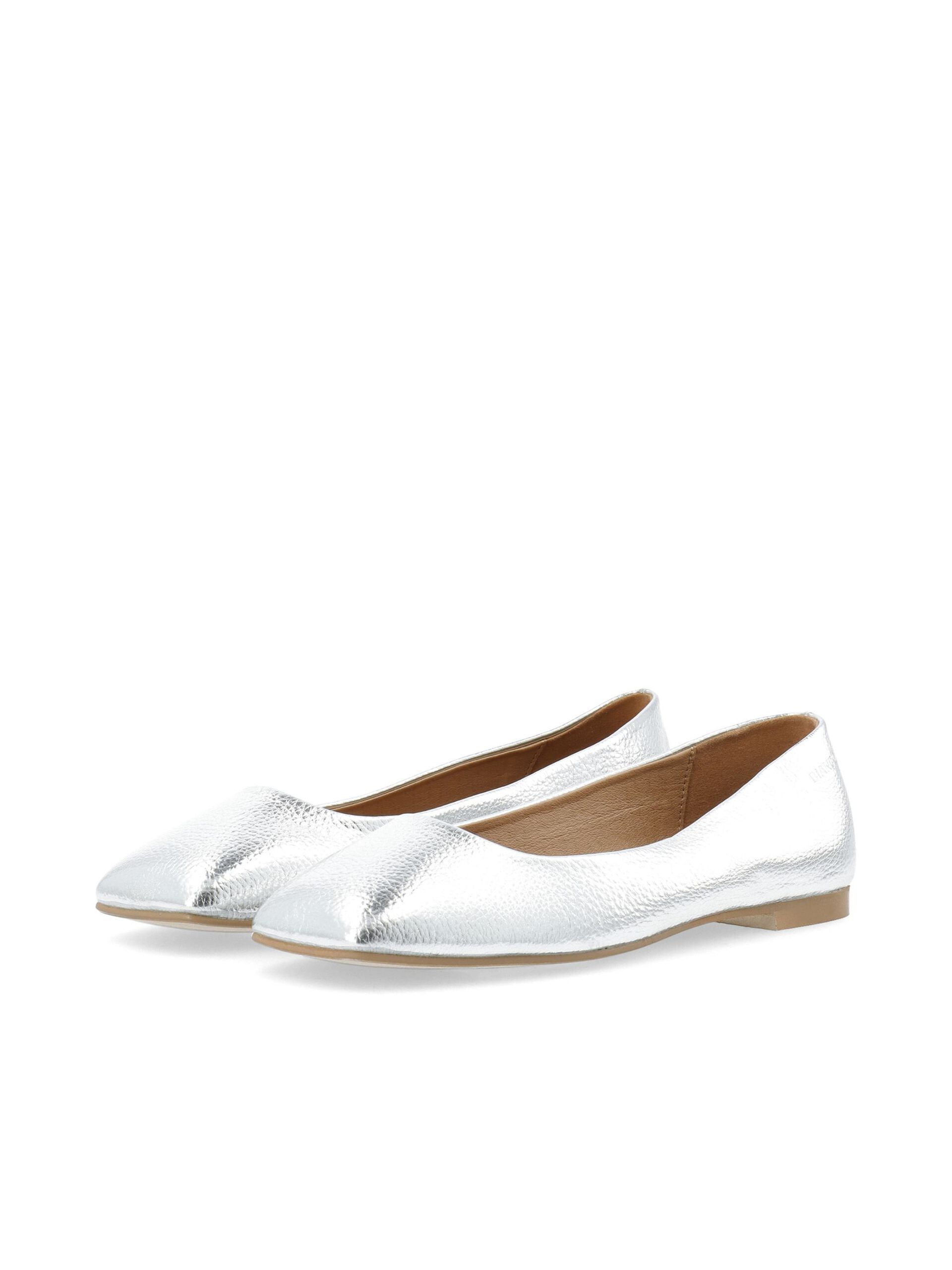 Carousel image - BIAMARRY BALLET FLATS, Silver | 3