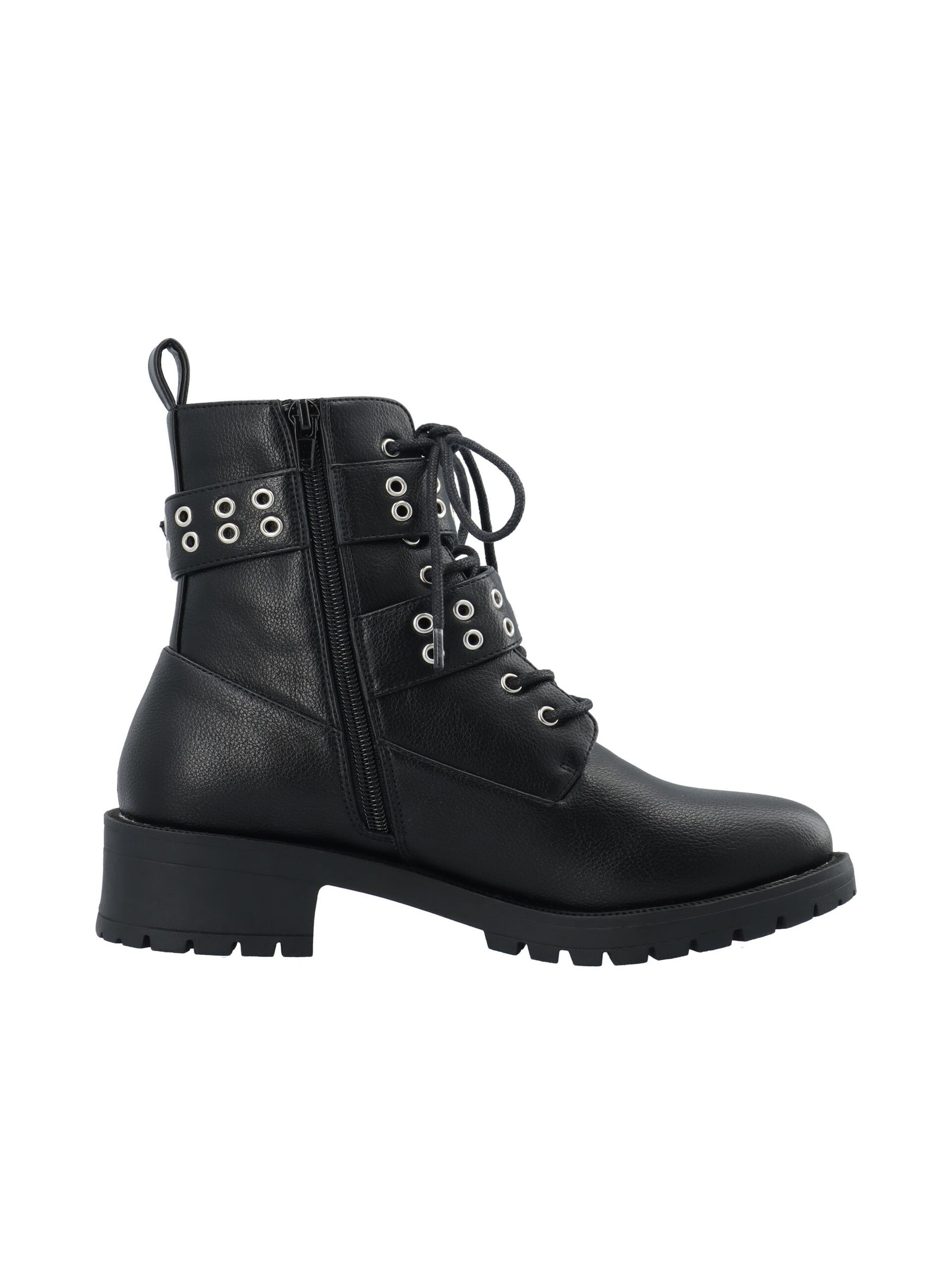 Carousel image - BIAPEARL BUCKLE BOOTS, Black | 2