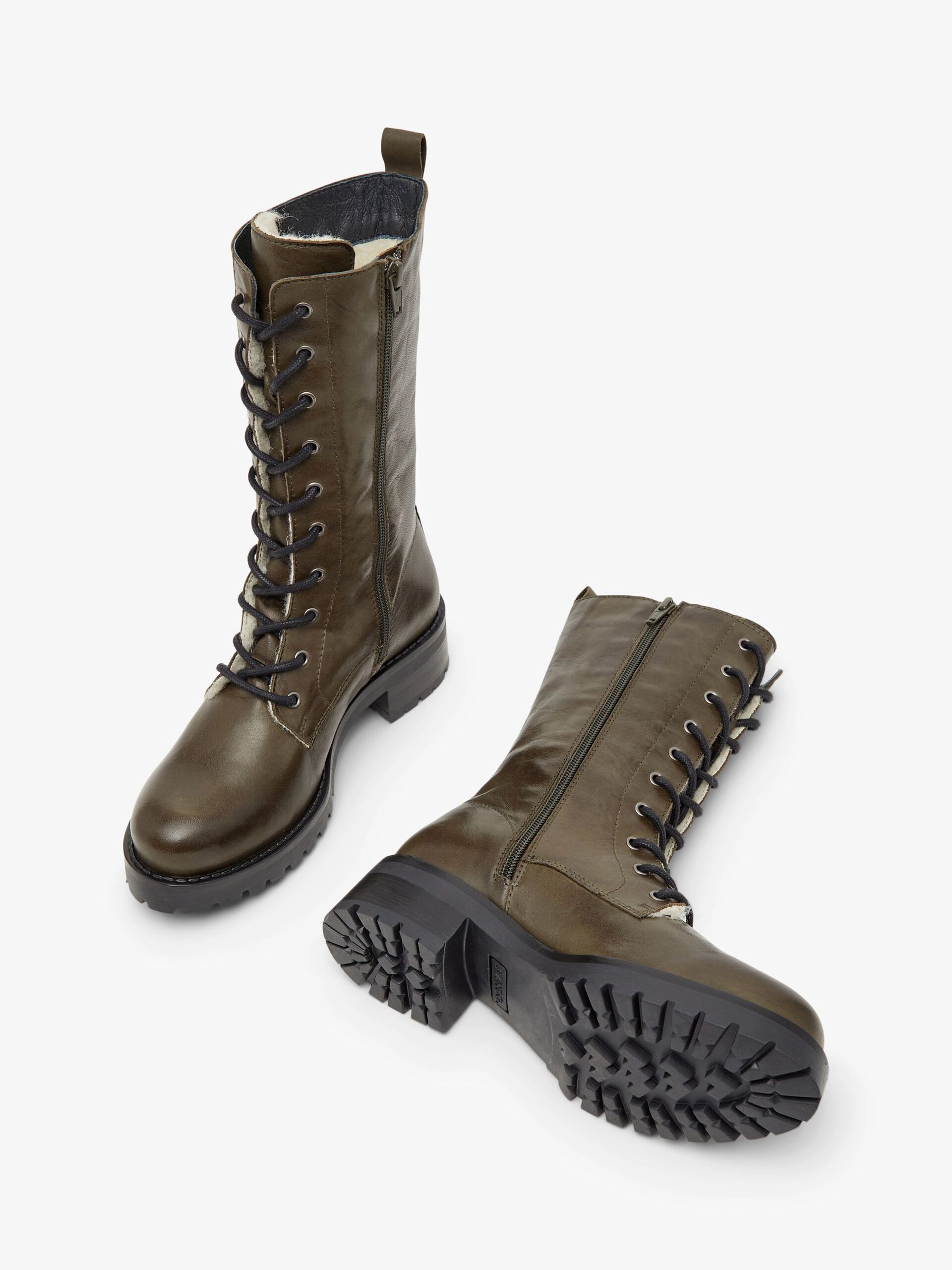 Carousel image - BIACORAL LONG WINTER BOOTS, Khaki | 4