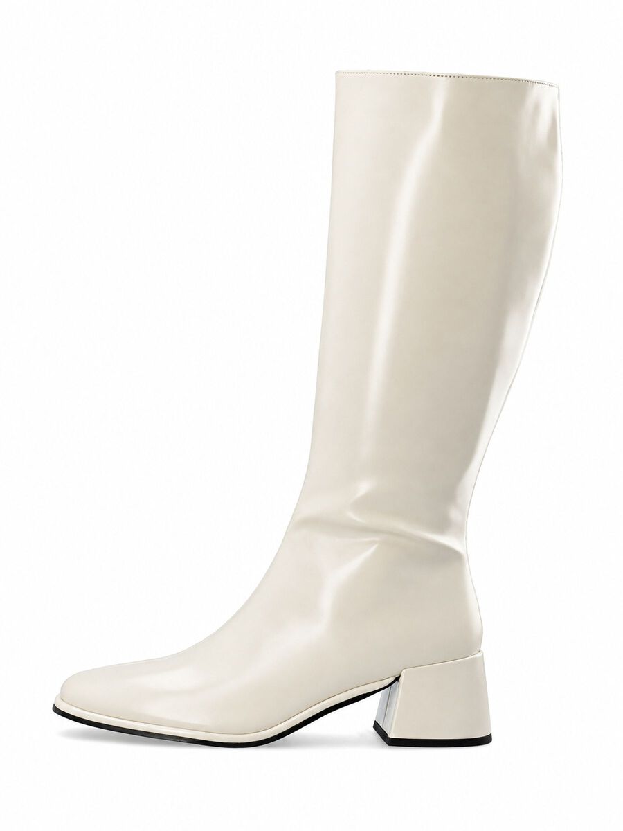 Product tile image BIAJOLANDA KNEE-HIGH HEELED BOOTS, OffWhitePolido 11302894_OffWhitePolido
