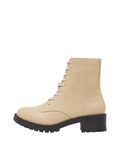 Bianco BOTAS CON CIERRE DE CORDONES, Beige, highres - 92650329_Beige_001.jpg