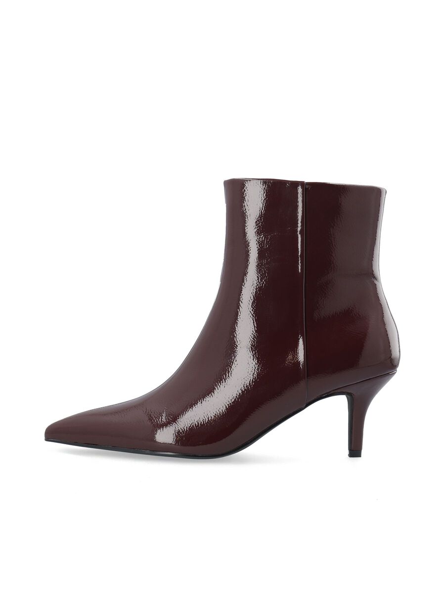 Product tile image BIATYRA ANKLE ZIP ANKLE BOOTS, BurgundyPatent 11302905_BurgundyPatent