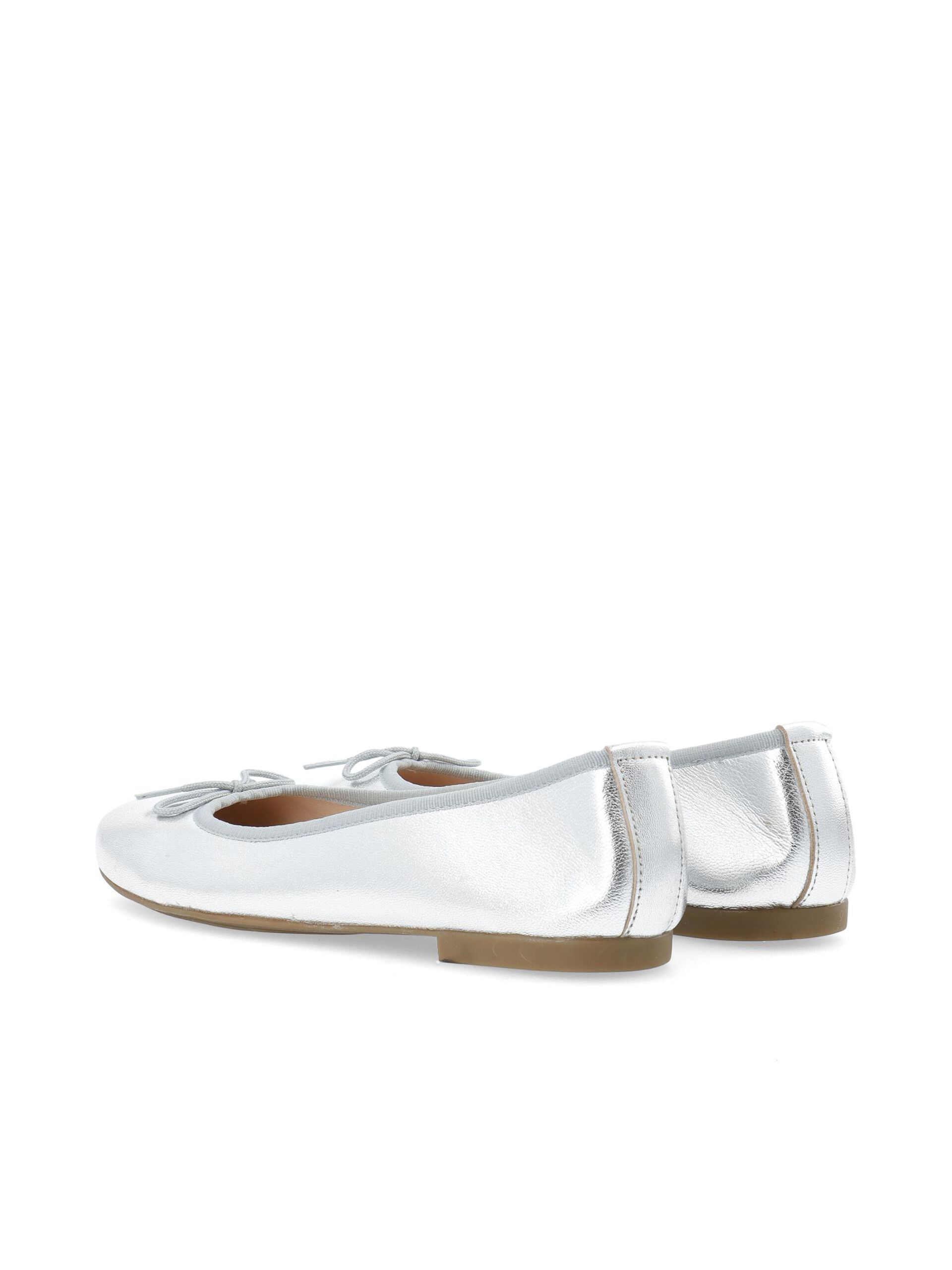 Carousel image - BIAMADISON BALLET FLATS, MetallicSilver | 6